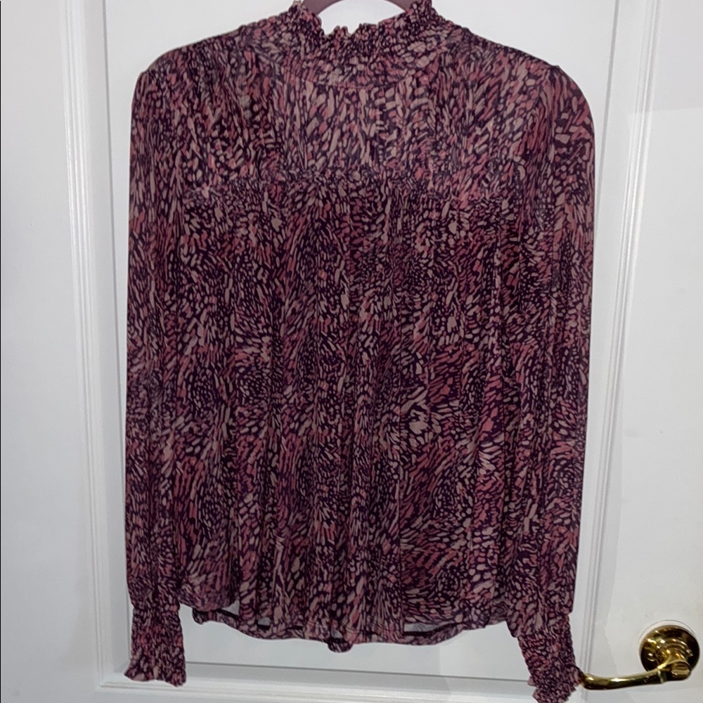 Elegant Patterned Women's Top